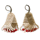 PECOS | Beaded Carnelian Earrings