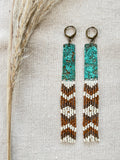 SOLD - Natural Copper Patina Earrings