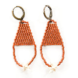 ESPIRITU | Snake Vertebrae Bone Earrings