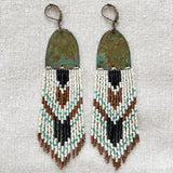 DESERT | Copperhead Beaded Earrings