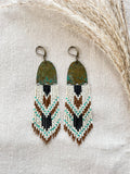 DESERT | Copperhead Beaded Earrings
