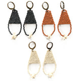 ESPIRITU | Snake Vertebrae Bone Earrings