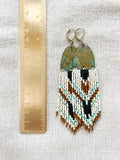 DESERT | Copperhead Beaded Earrings