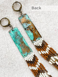 SOLD - Natural Copper Patina Earrings