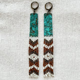 SOLD - Natural Copper Patina Earrings