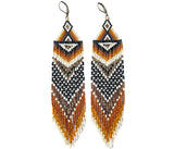SANDIA | Brickstitch Beaded Earrings