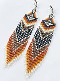 SANDIA | Brickstitch Beaded Earrings