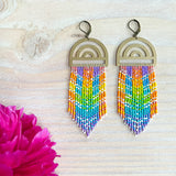 PRIDE | Neon Rainbow Earrings