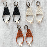 ESPIRITU | Snake Vertebrae Bone Earrings