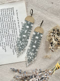 ESME | Vintage Inspired Beaded Fringe Earrings