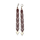 DUSK | Dark Brown Earrings