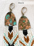 DESERT | Copperhead Beaded Earrings