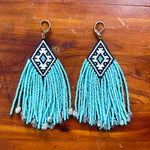 PALENQUE | Earrings with Labradorite Gemstone Beads