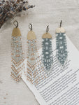 ESME | Vintage Inspired Beaded Fringe Earrings