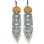 ESME | Vintage Inspired Beaded Fringe Earrings