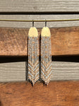 OPHELIA | Vintage Inspired Long Beaded Earrings